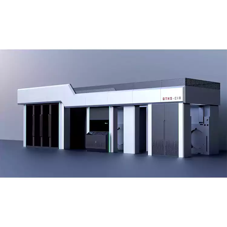 8barevný flexotiskový stroj se servopohonem s centrálním válcem